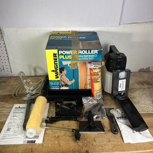 WAGNER Power Roller Plus Cordless Multi-Speed 7 Pcs Model 949 TESTED WORKS EUC!